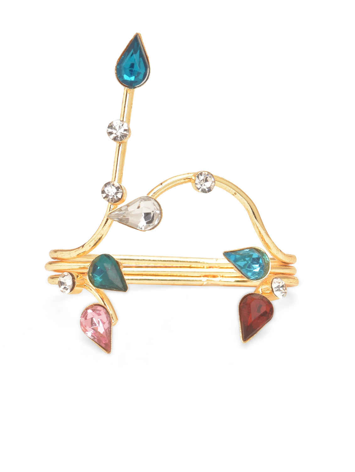 The Double Finger Cocktail Ring – Amriti
