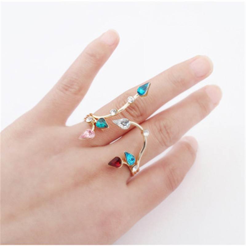 The Double Finger Cocktail Ring