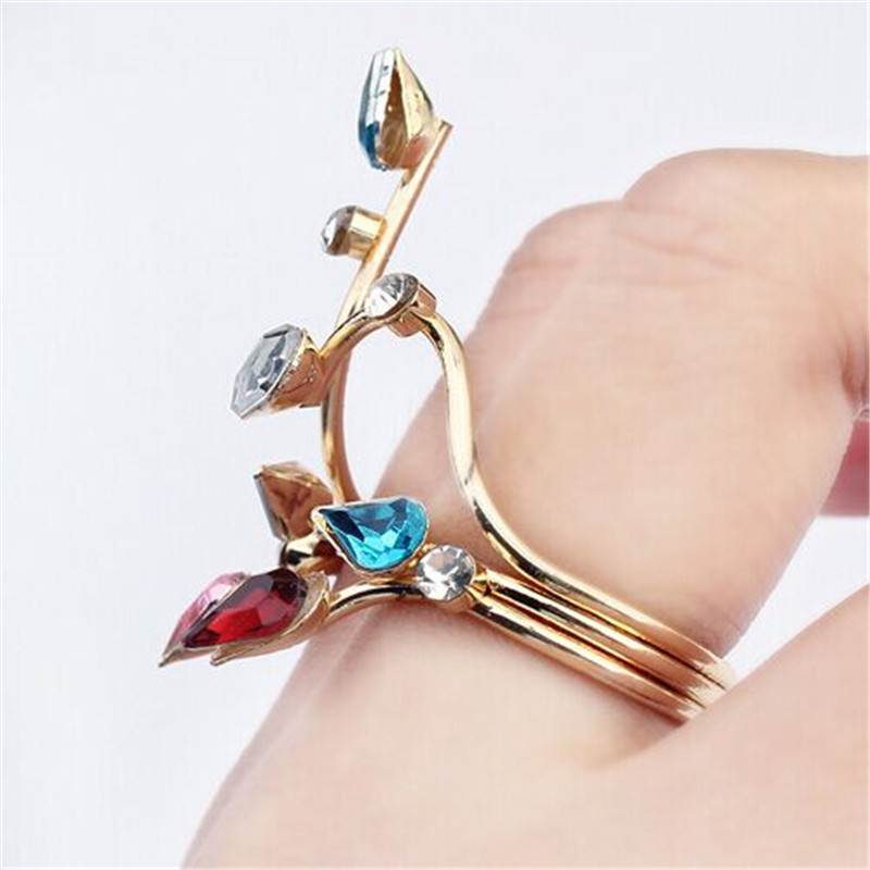 The Double Finger Cocktail Ring