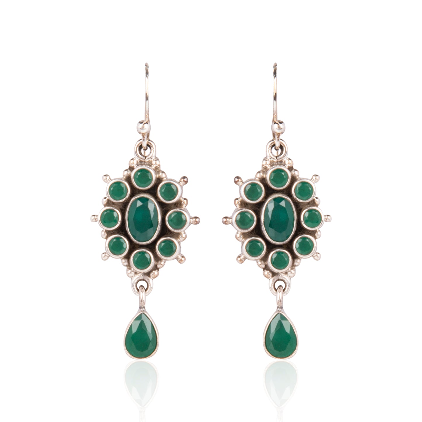 The Royal Silver Drops - Green