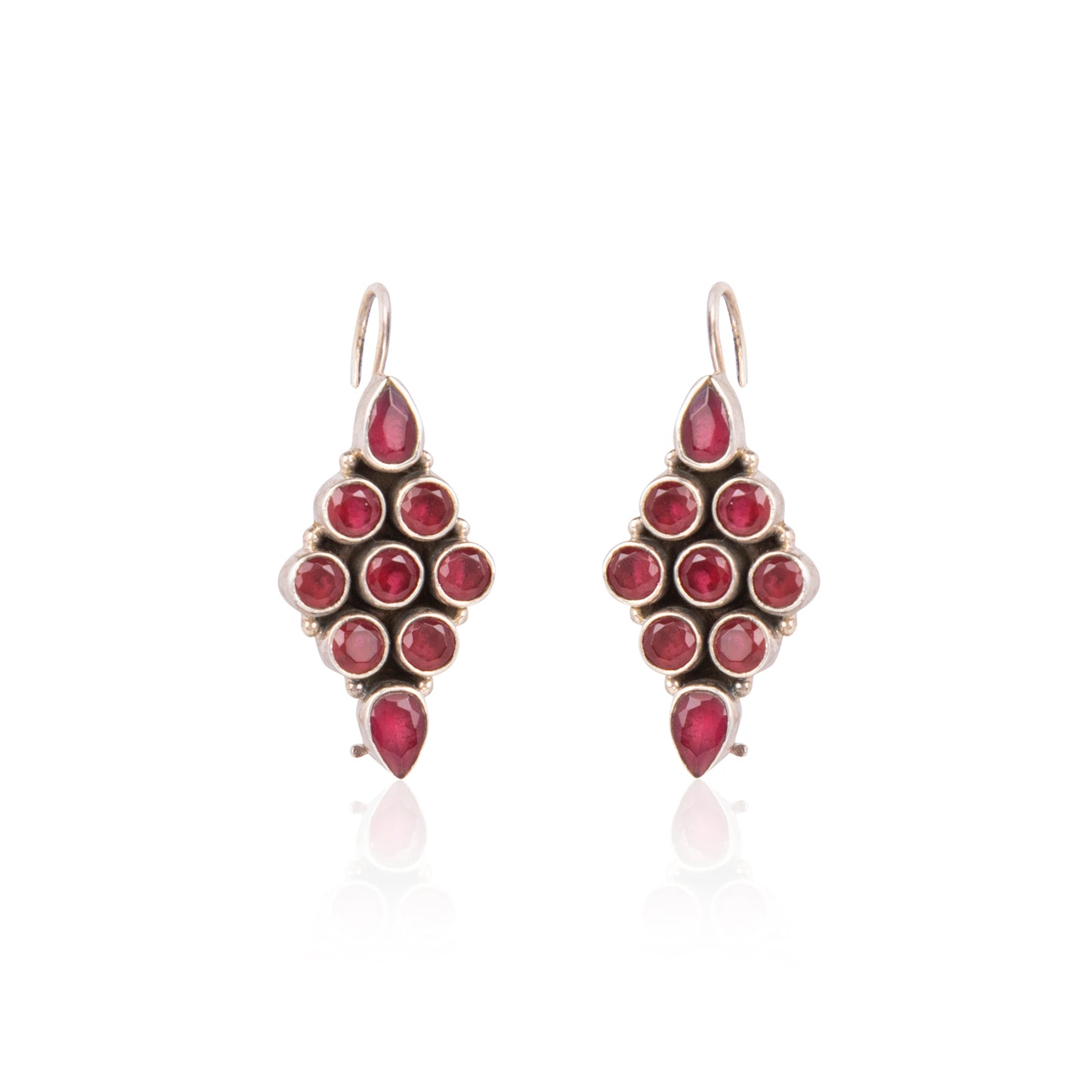 The Bridget Earrings : Wine