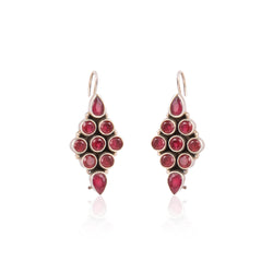 The Bridget Earrings : Wine