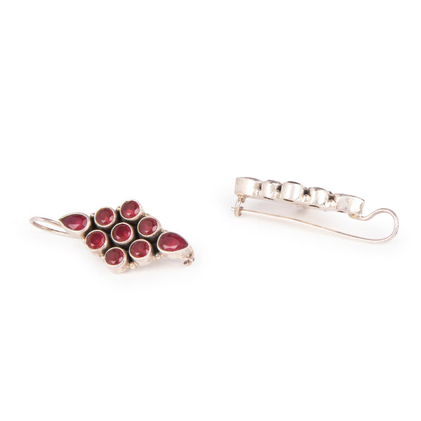 The Bridget Earrings : Wine