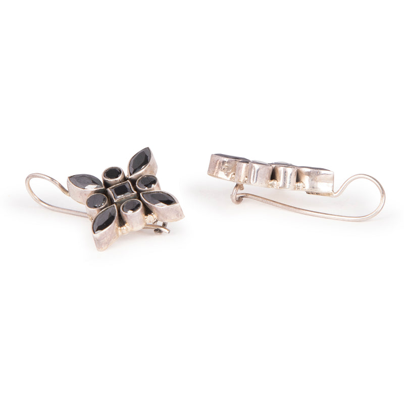 The Celia Earrings : Black