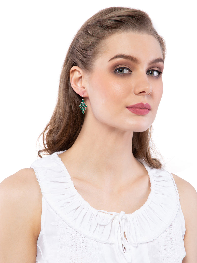 The Bridget Earrings : Green