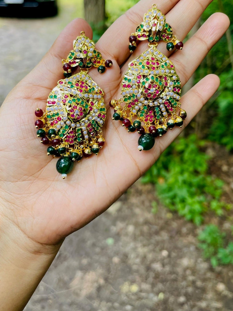 The Dreamy Jadau Danglers