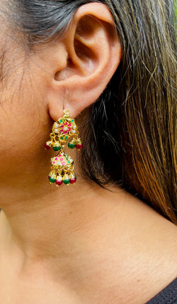 The Jadau Kinda Jhumkis