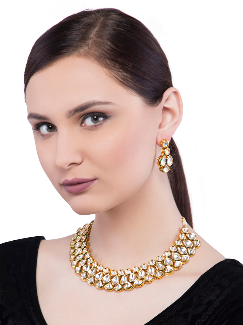 The Mia Kundan Choker Set