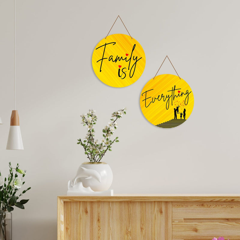 "Family is Everything" Wall Hanging